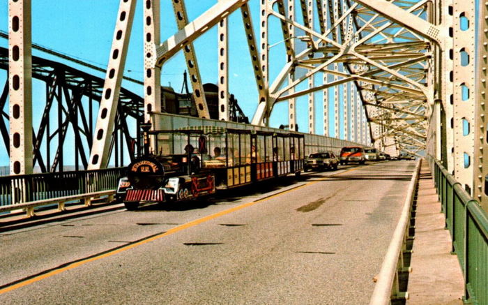 Soo Train Tours - Old Postcard (newer photo)
